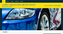 Desktop Screenshot of larrymeadowsbodyshop.com