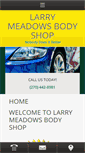 Mobile Screenshot of larrymeadowsbodyshop.com